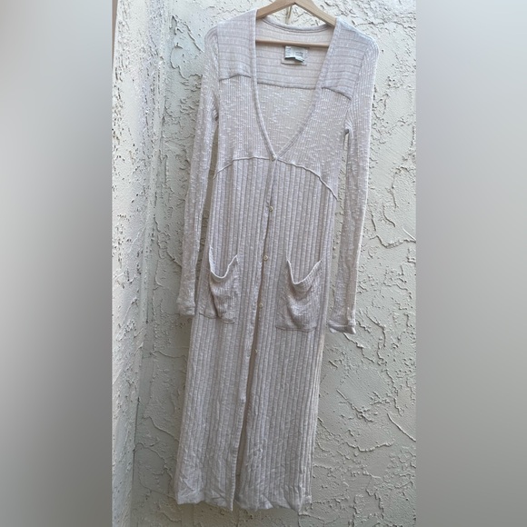 Anthropologie Saturday Sunday open front long duster cardigan size S - Picture 12 of 12